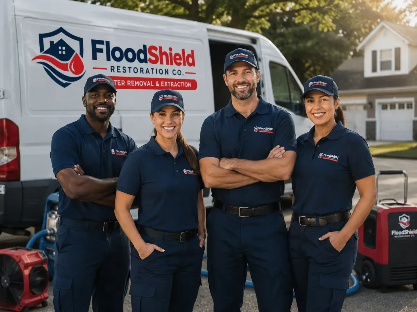 Flood Damage Restoration company in Harpster, OH